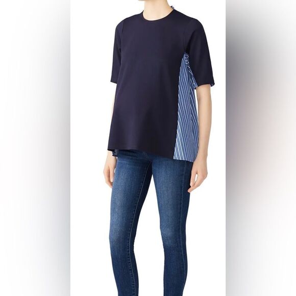 Slate & Willow
Navy Stripe Maternity Top - Picture 1 of 13